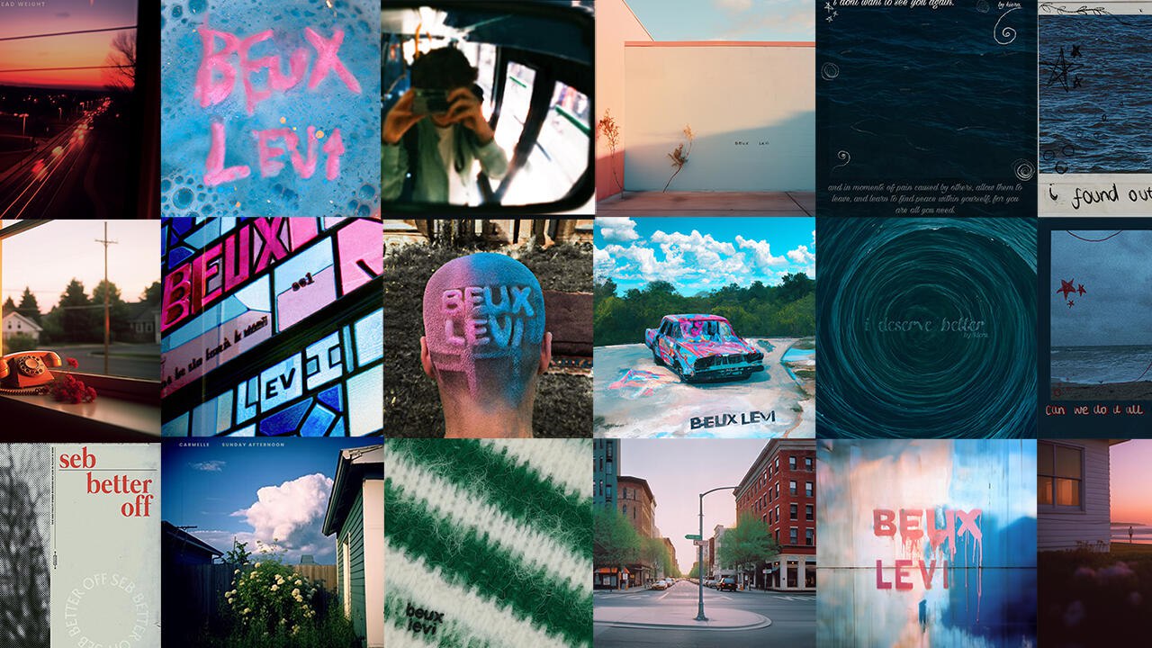 La Vie Studio work — artwork collage